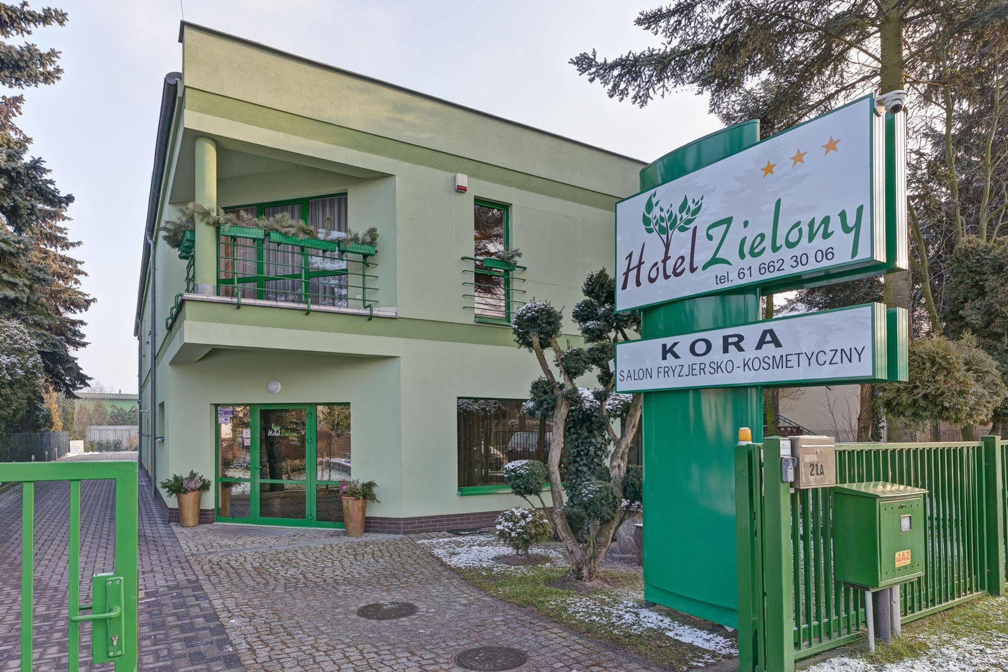 Hotel Zielony Posen Exterior foto